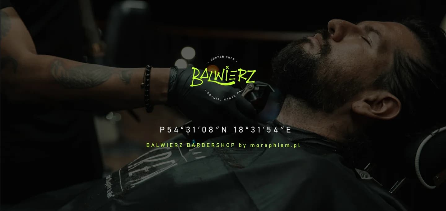 Balwierz Barber — identyfikacja wizualna