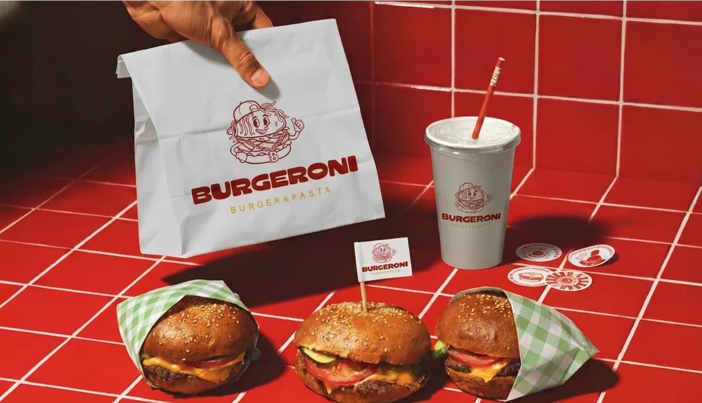 Burgeroni — identyfikacja wizualna