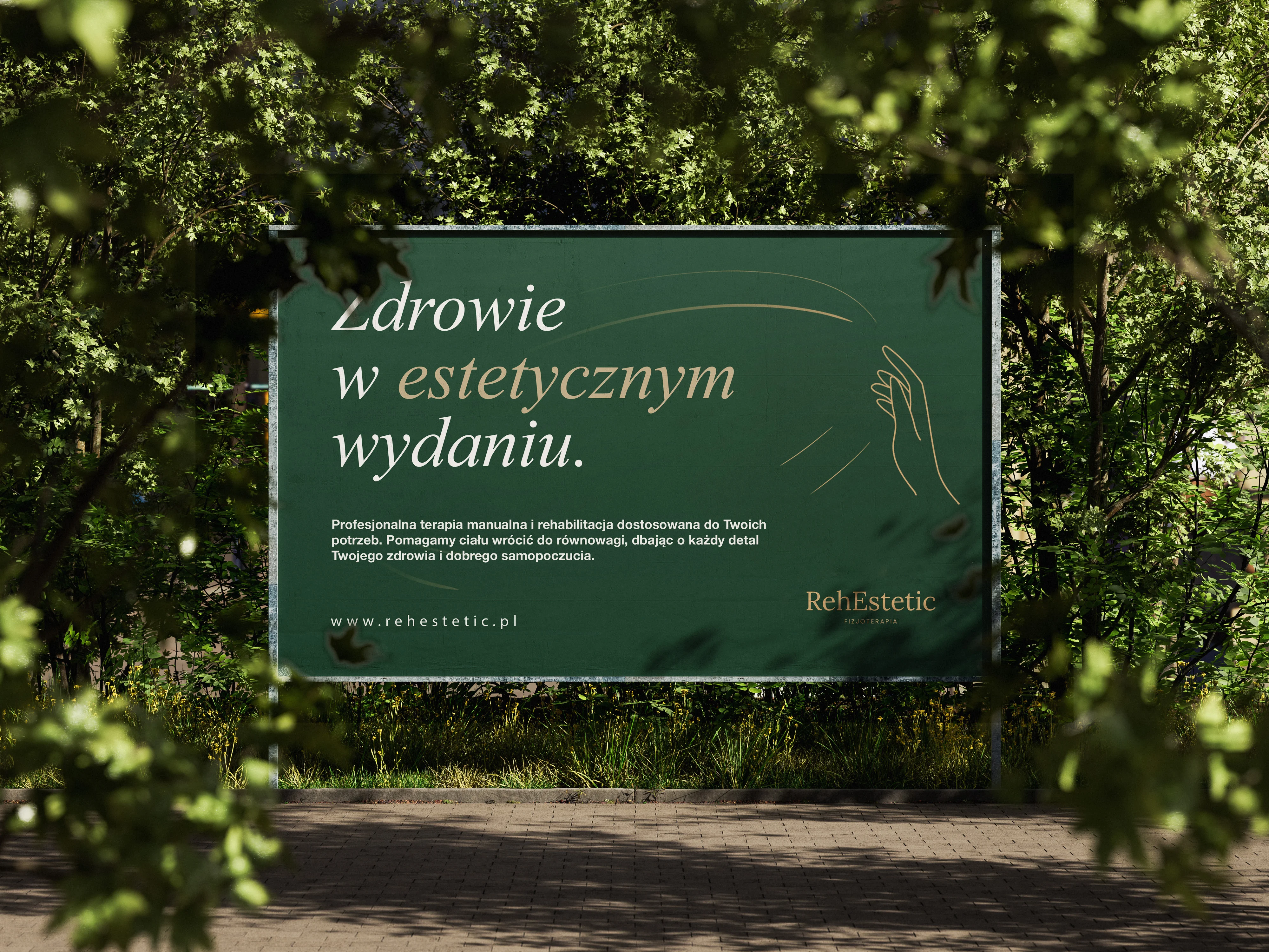RehEstetic — identyfikacja wizualna marki