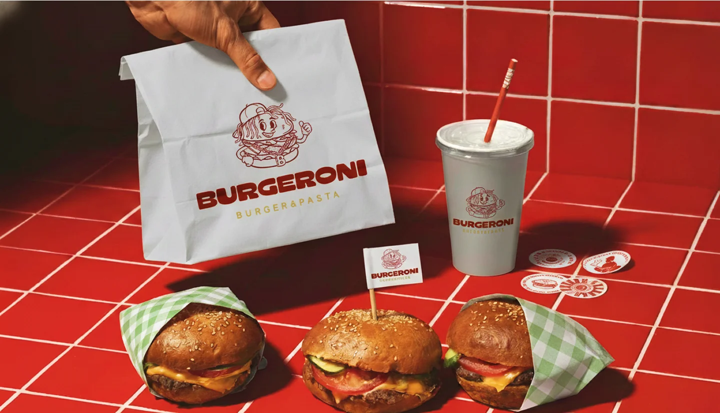 Burgeroni — identyfikacja wizualna